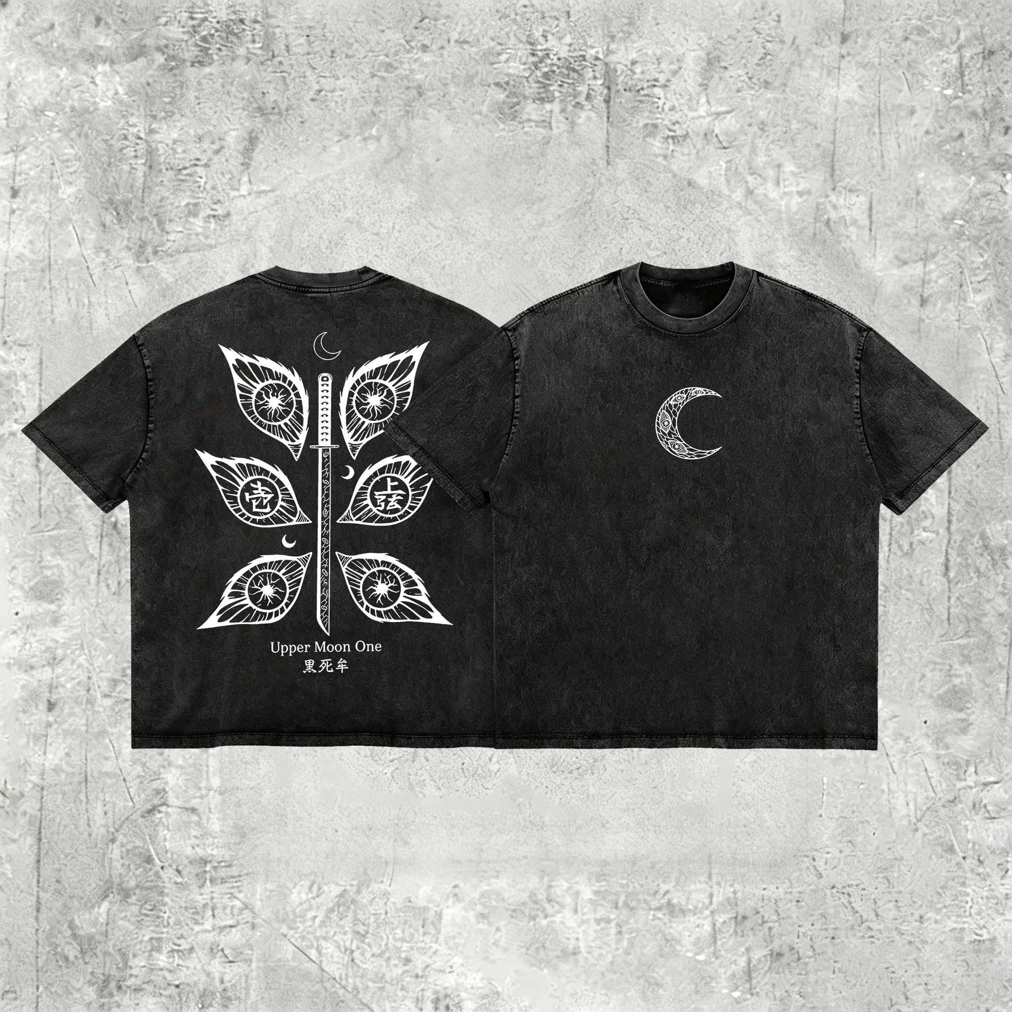 Demon Slayer Printed Men's Washed Tee