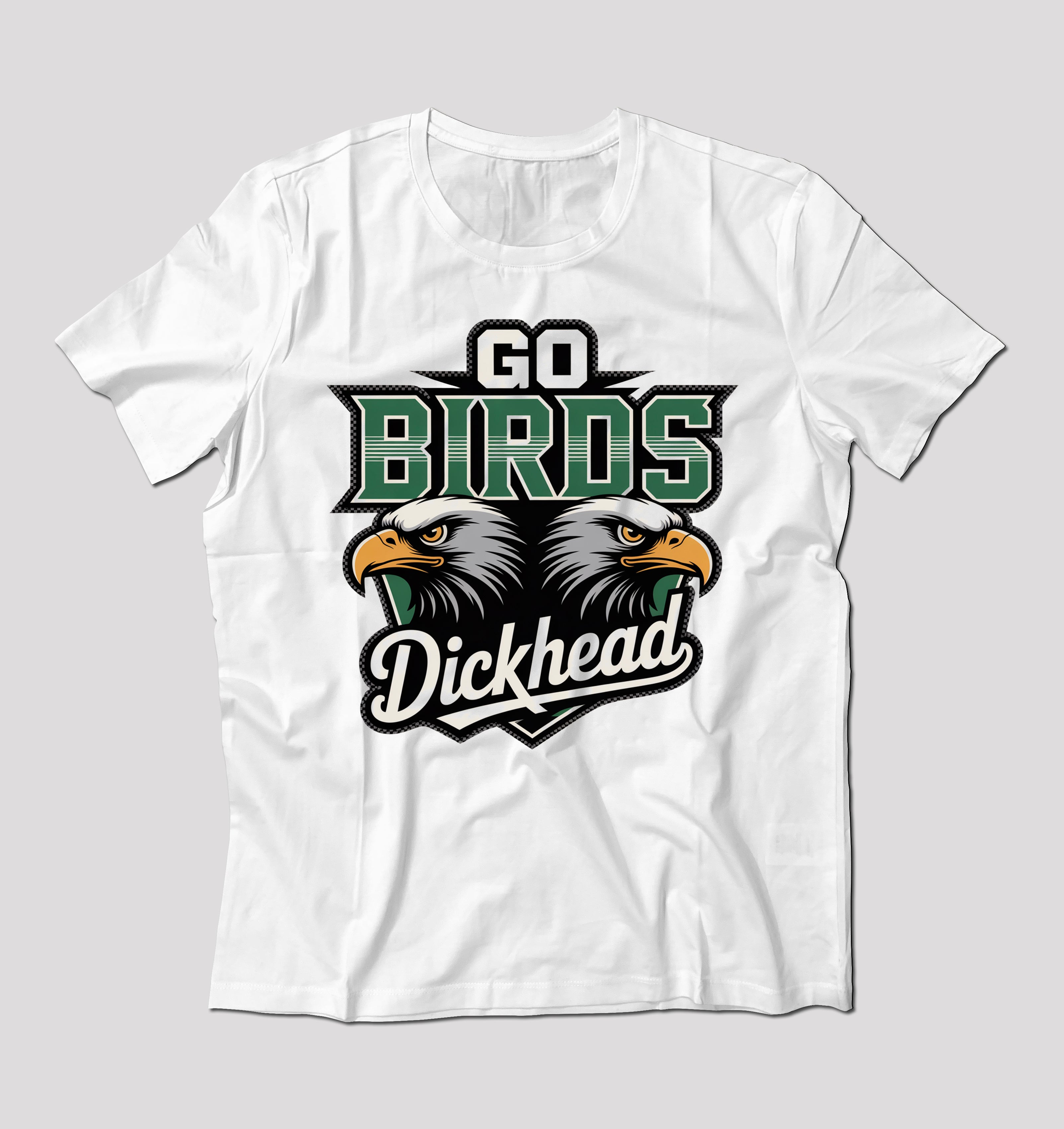 "Go Birds DH" 100% Ring Spun Cotton Tee
