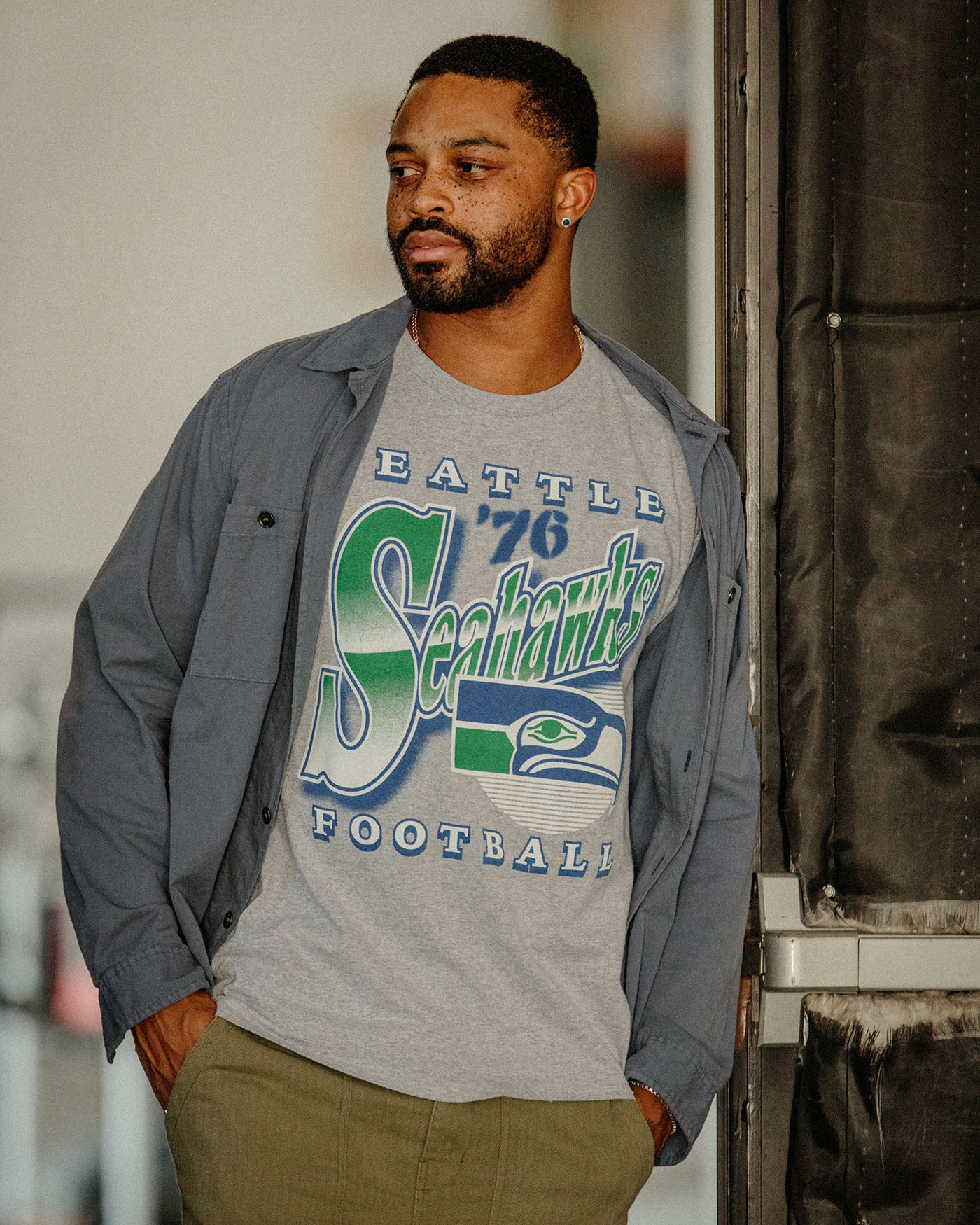 Seattle Seahawks Bootleg Flea Market Tee