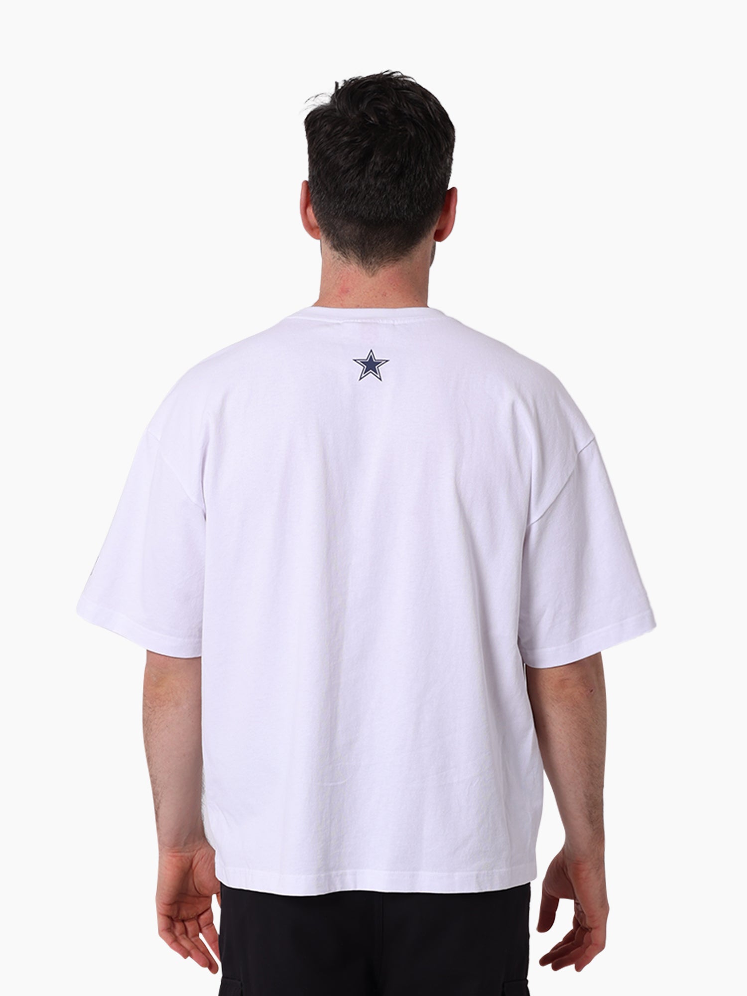 Dallas Cowboys Stars & Text Boxy Tee