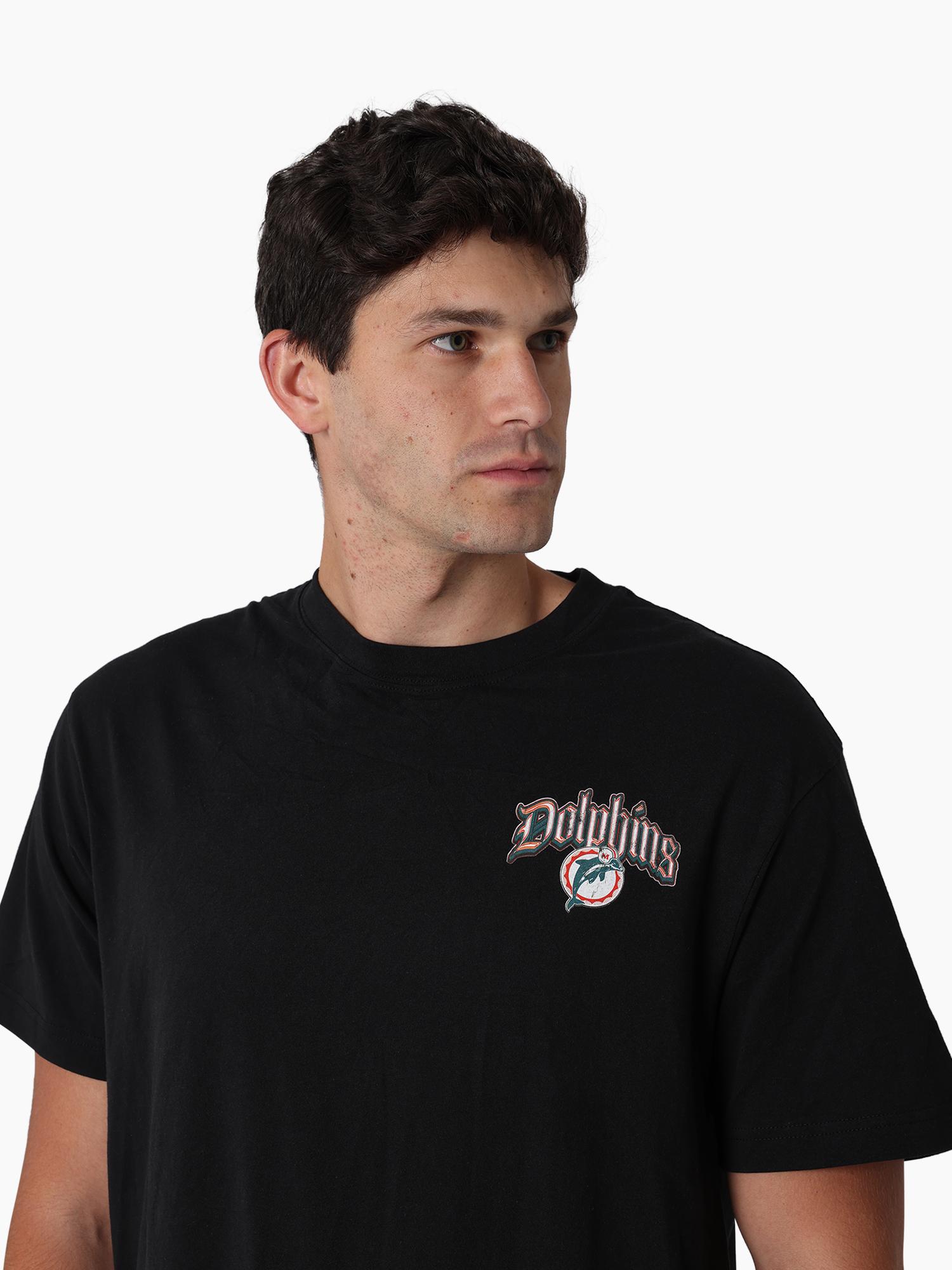 Miami Dolphins Gothic Team Tee