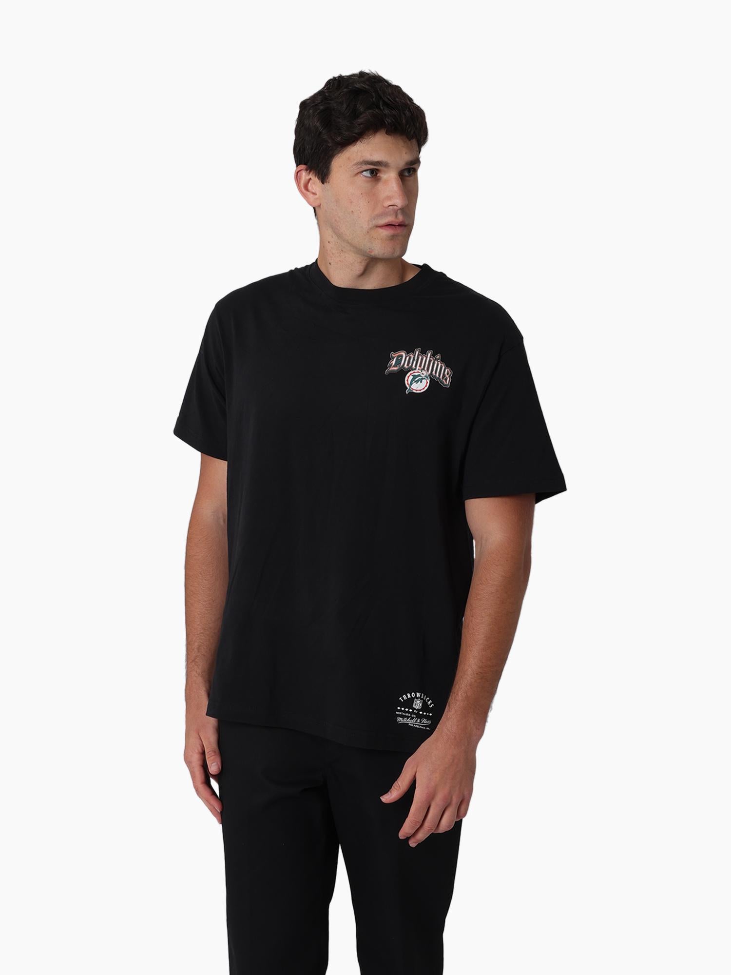 Miami Dolphins Gothic Team Tee