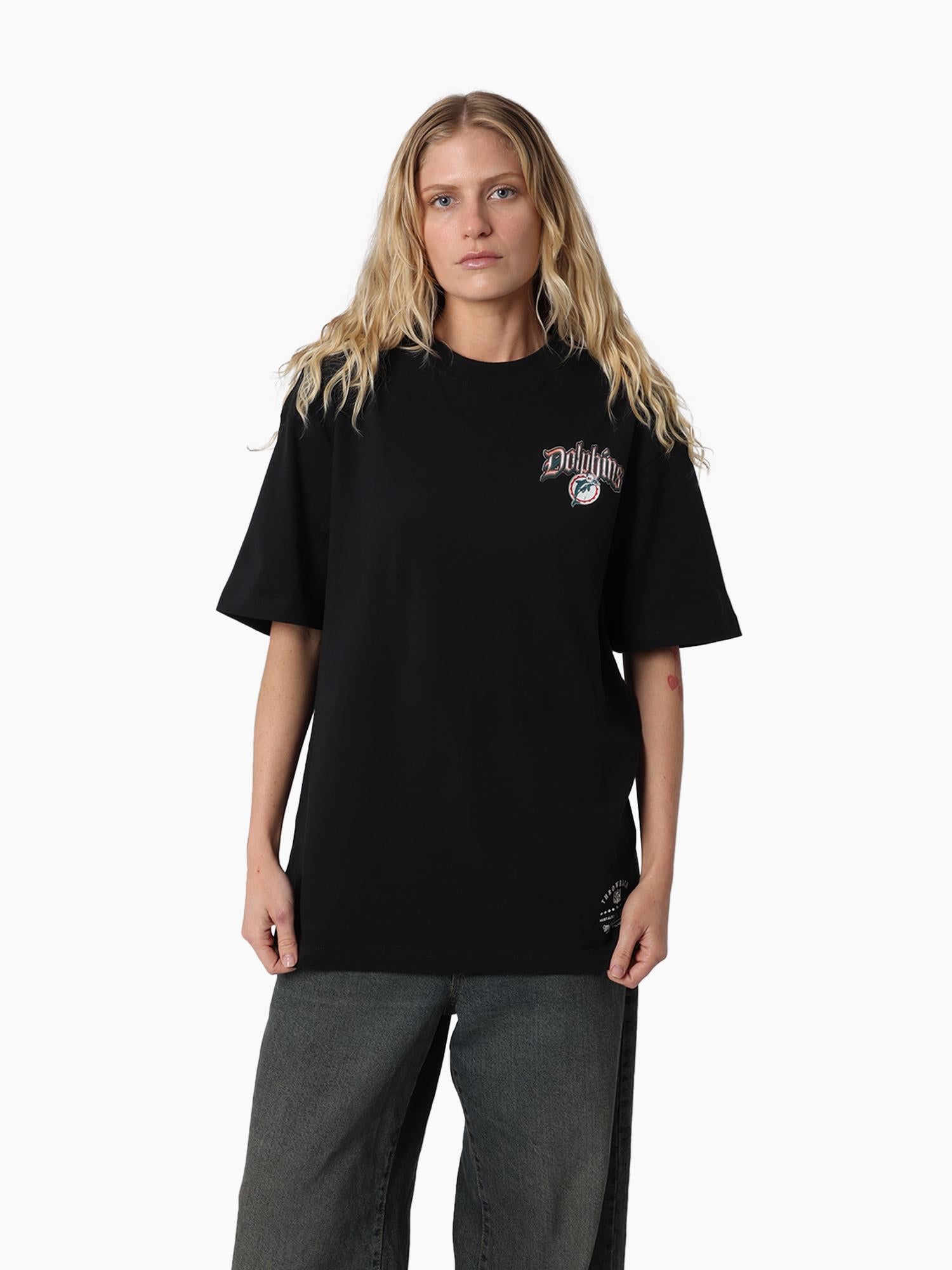 Miami Dolphins Gothic Team Tee