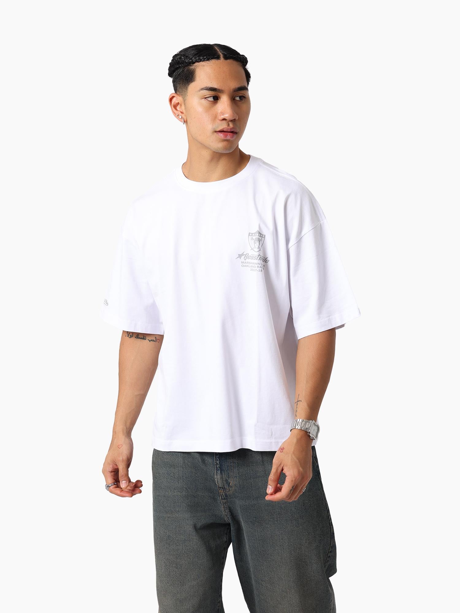 Oakland Raiders Beastmode 24 Boxy Tee