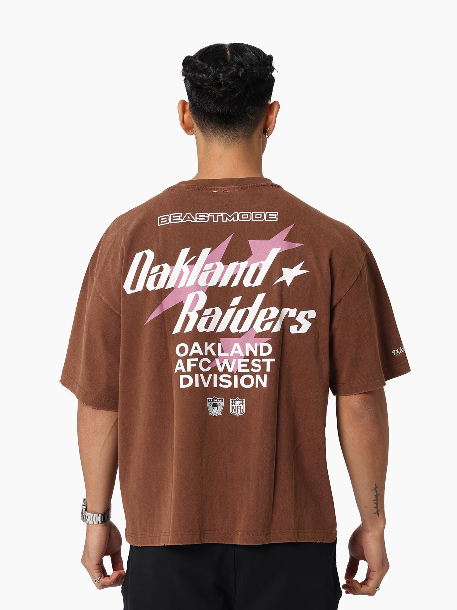 Oakland Raiders Beastmode Westcoast Boxy Tee