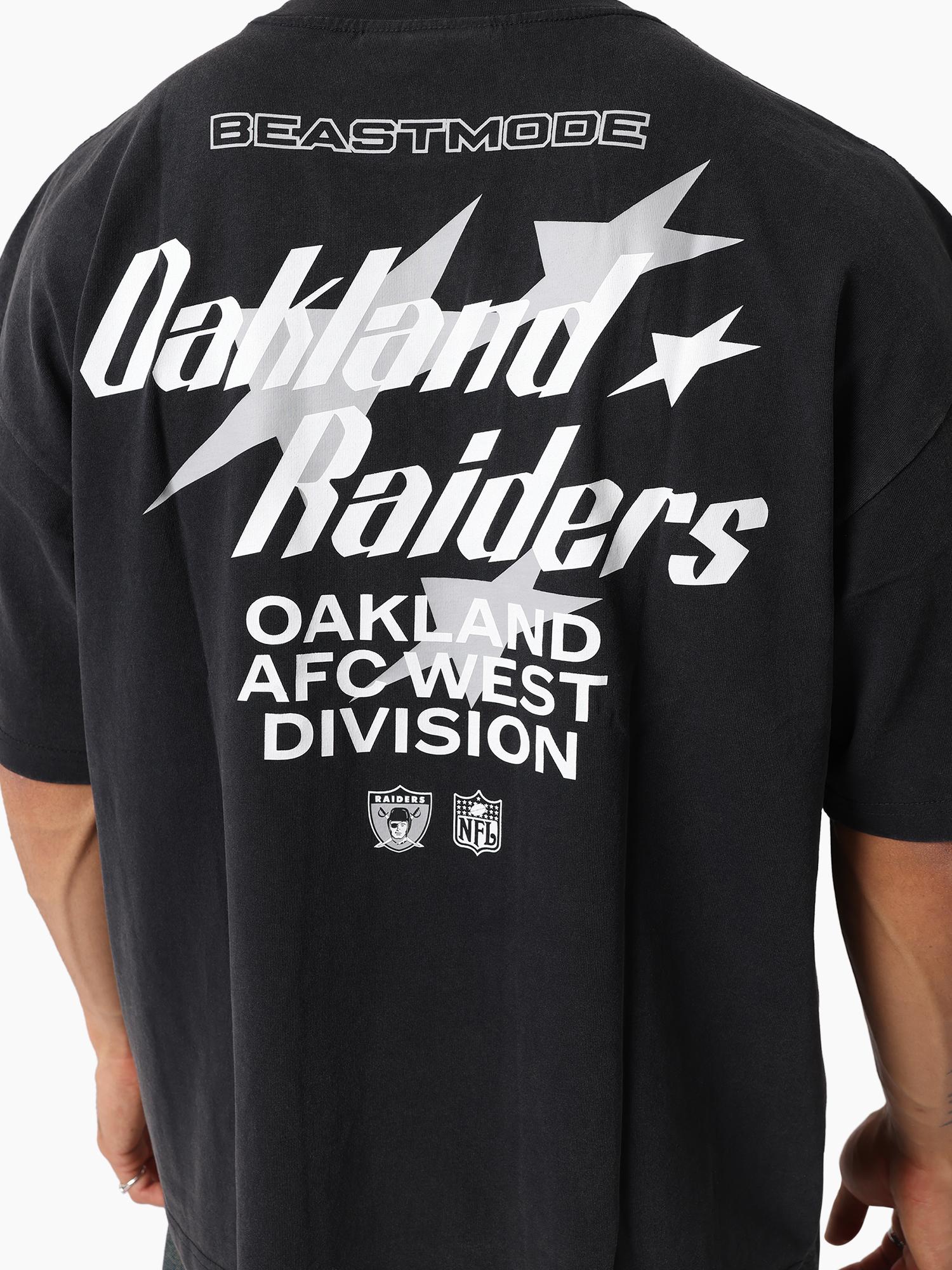 Oakland Raiders Star Beastmode Boxy Tee
