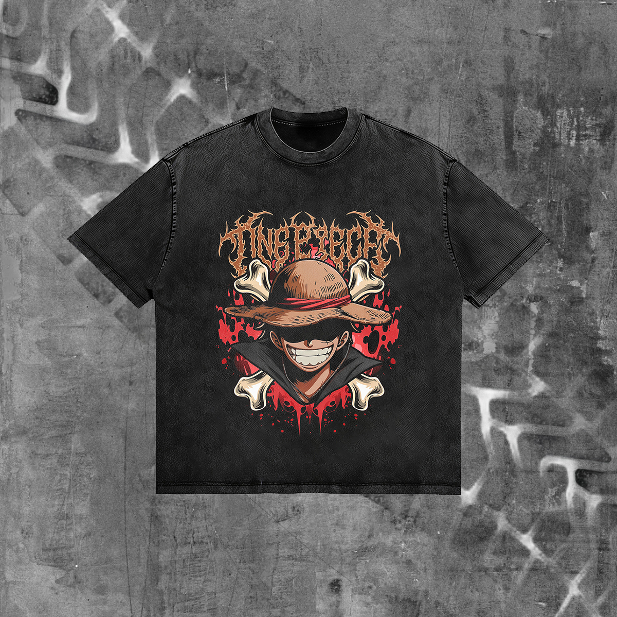 Playera De One Piece Monkey D. Luffy