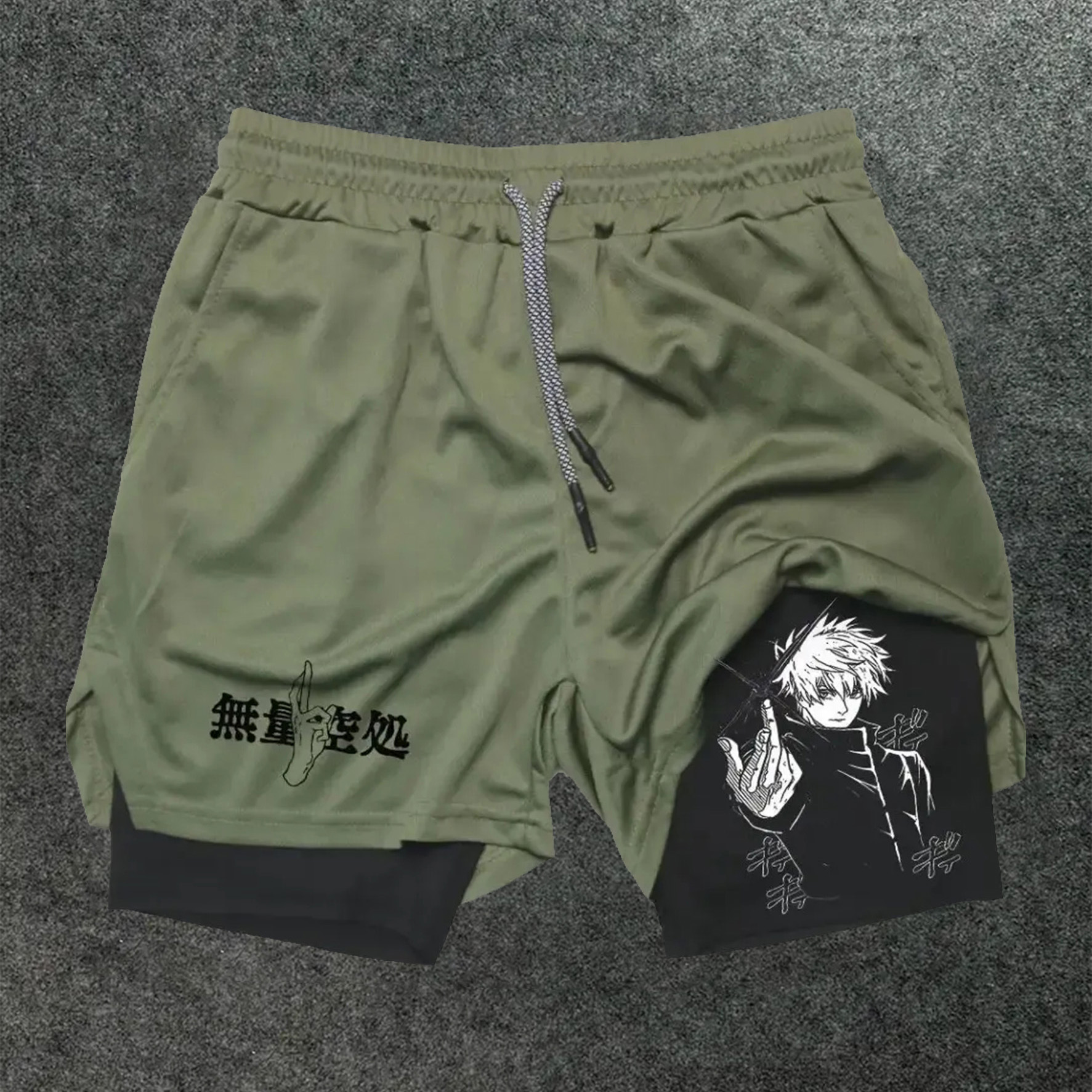 2 in 1 Training Gym Shorts