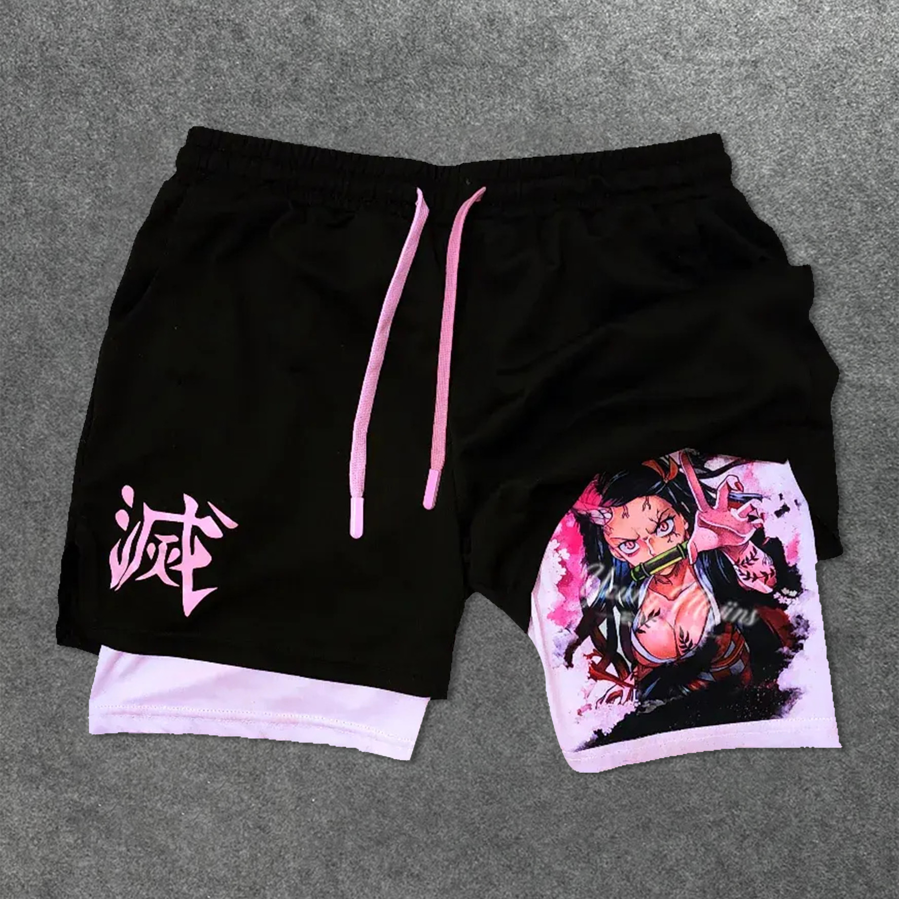 2 in 1 Training Gym Shorts
