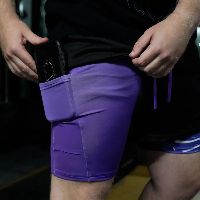 2 in 1 Training Gym Shorts