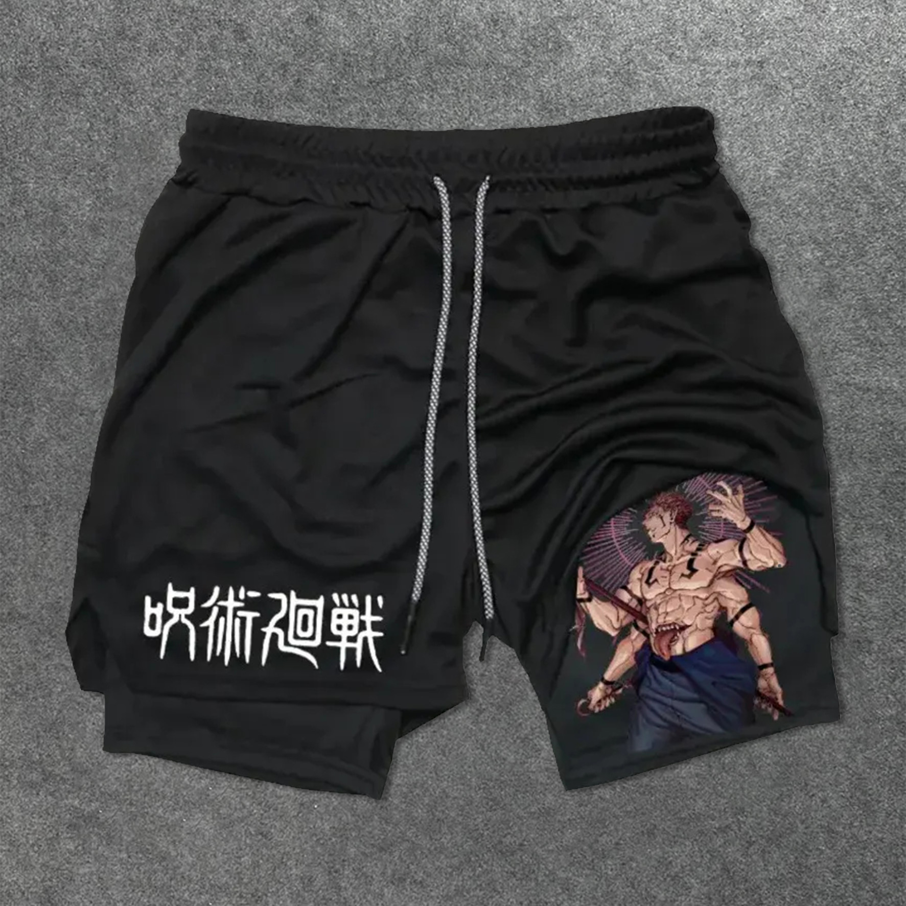2 in 1 Training Gym Shorts