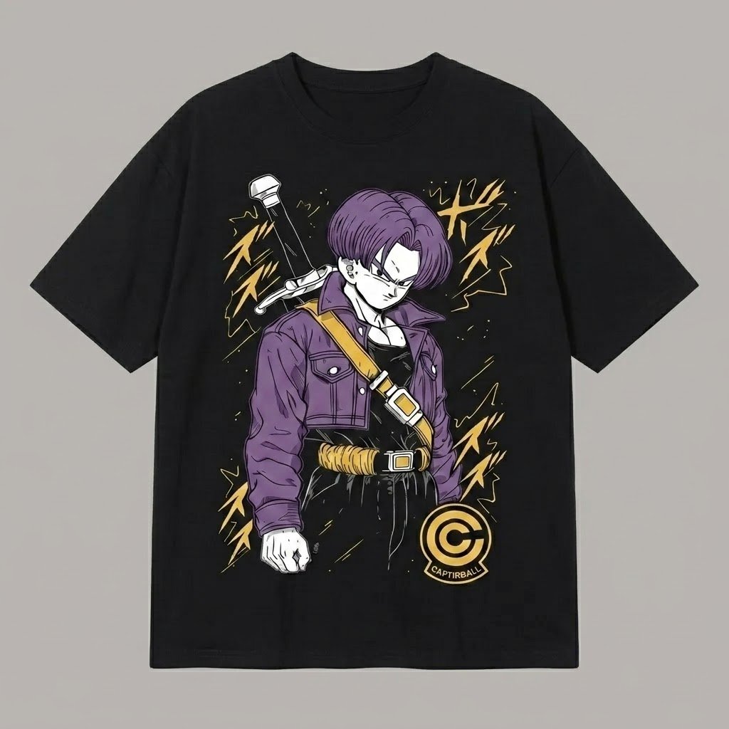 Dragon Ball Z Trunks Anime Streetwear T-Shirt