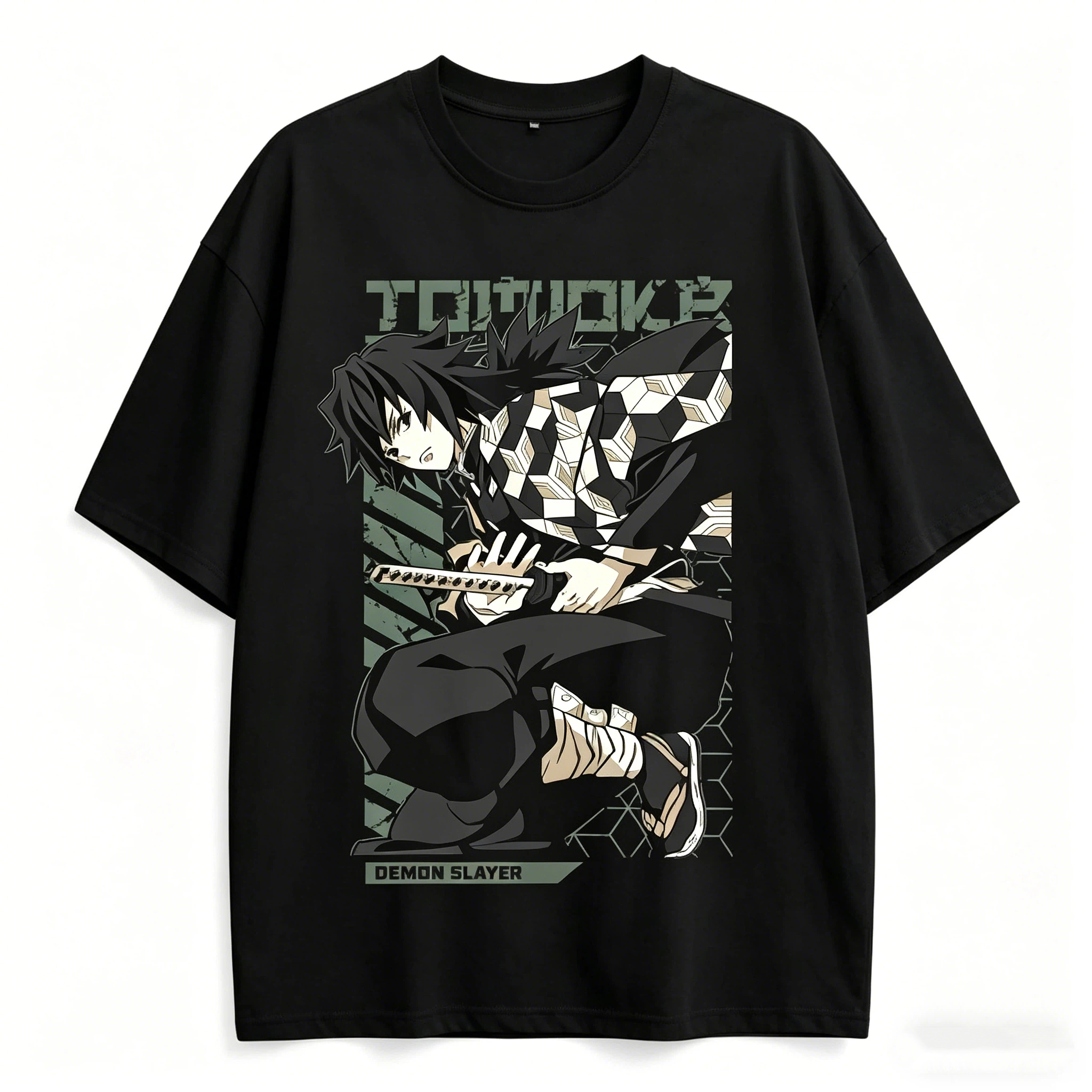 Demon Slayer Giyu Tomioka Graphic T-Shirt