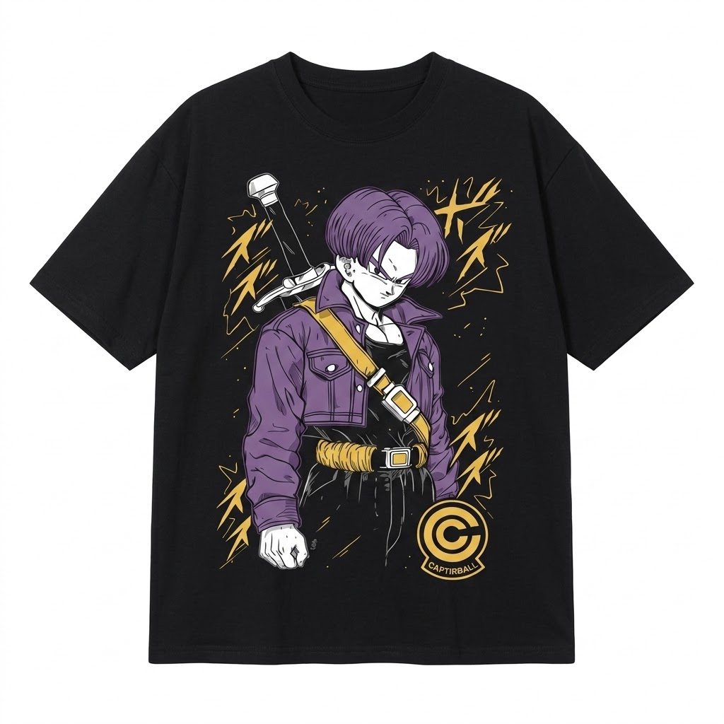 Dragon Ball Z Trunks Anime Streetwear T-Shirt