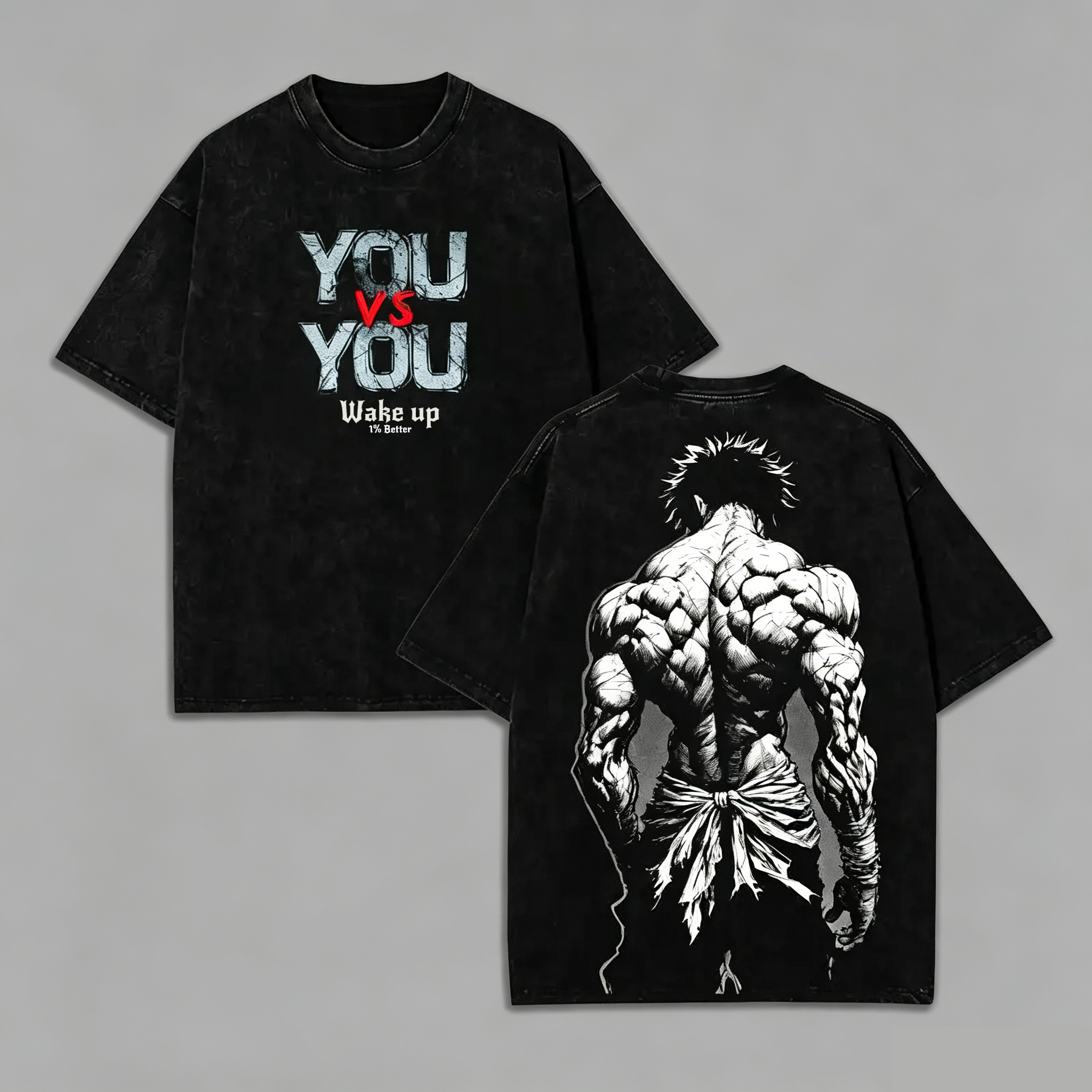 BAKI HANMA VINTAGE TEE