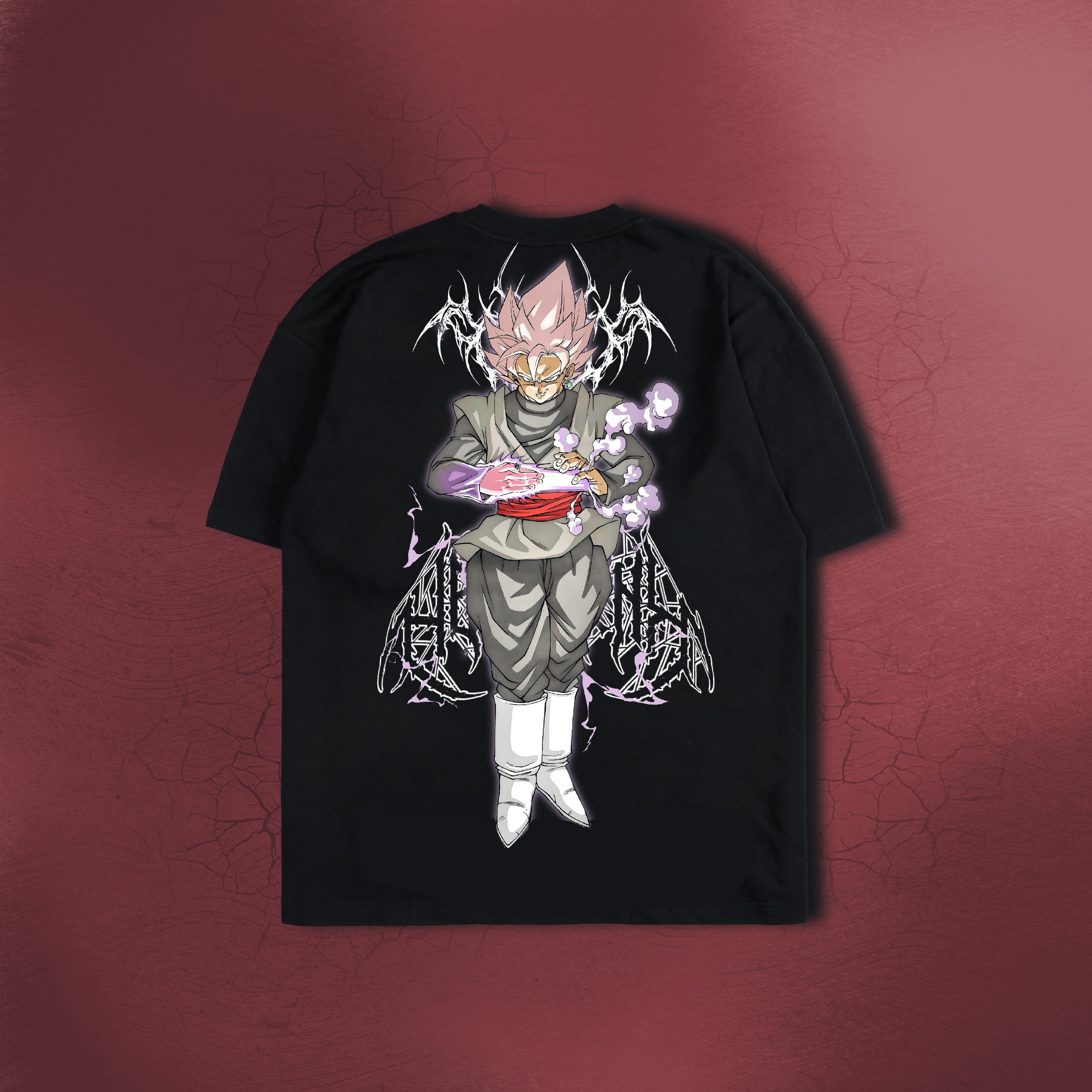 DBZ Goku Black Rosé Streetwear Gothic T-Shirt