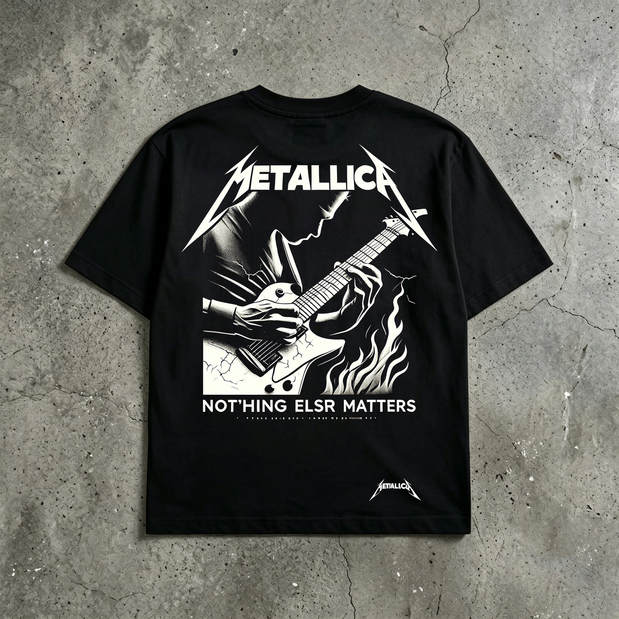 Metallica Nothing Else Matters Guitar Vintage Tee