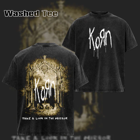 Korn Issues Teddy Bear Washed Double Sided Tee 