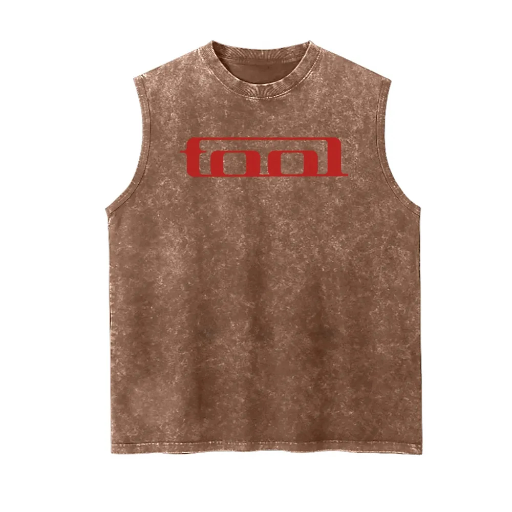  Tool Band Washed Sleeveless Tank