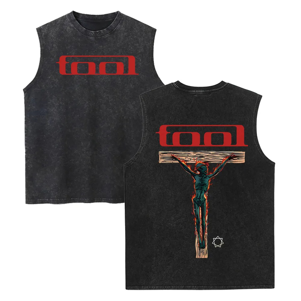  Tool Band Washed Sleeveless Tank