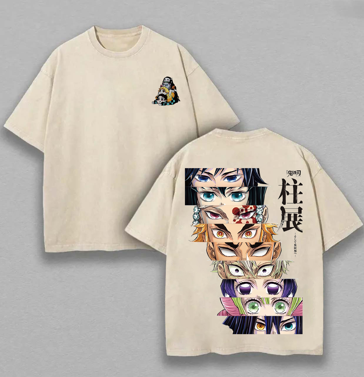 Demon Slayer Hashira Eyes Graphic Tee