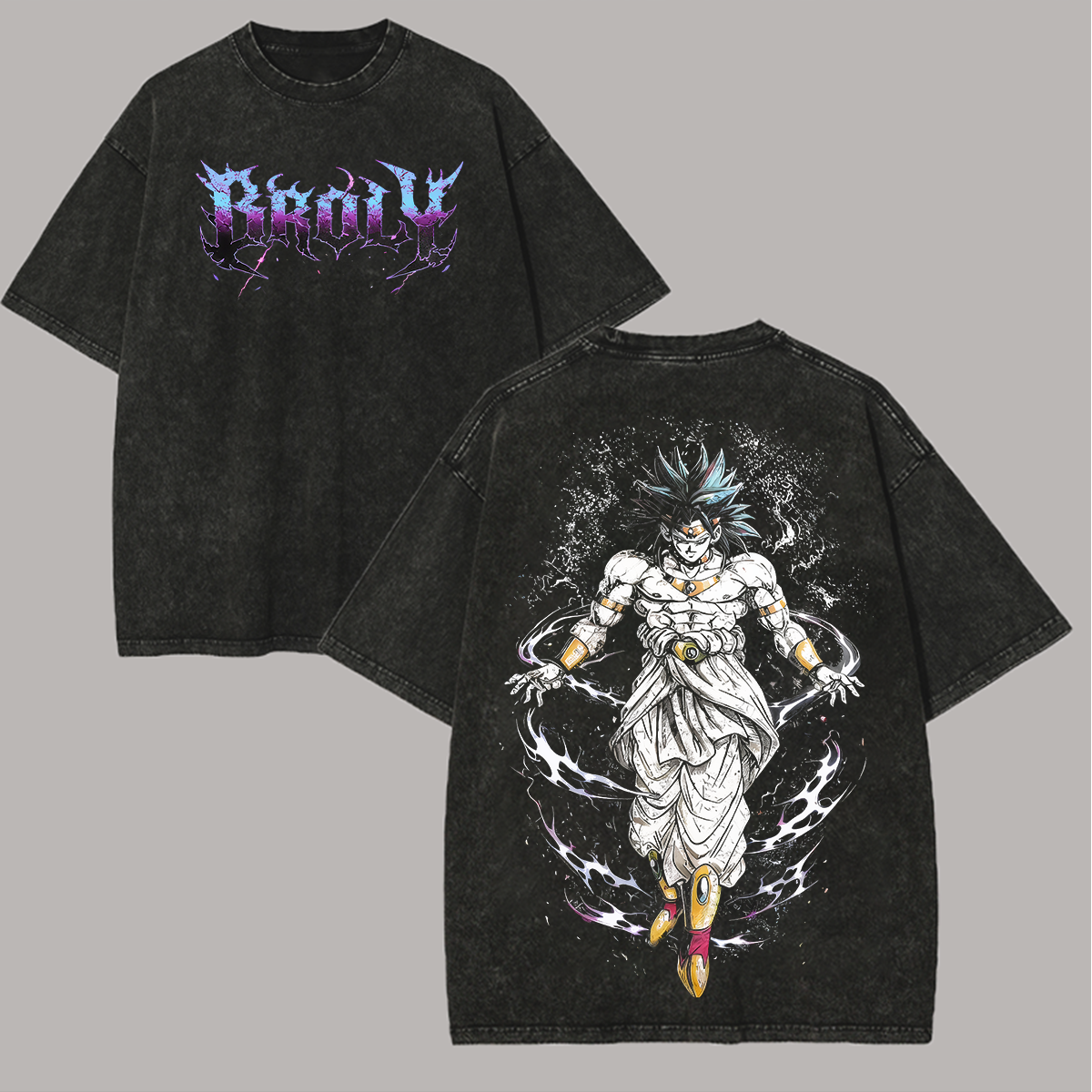 Dragon Ball Super Broly Vintage Washed Tee