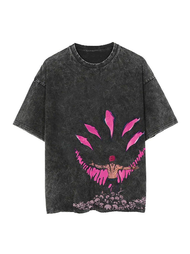 Mystic Pink Premium Vintage Washed T-Shirt