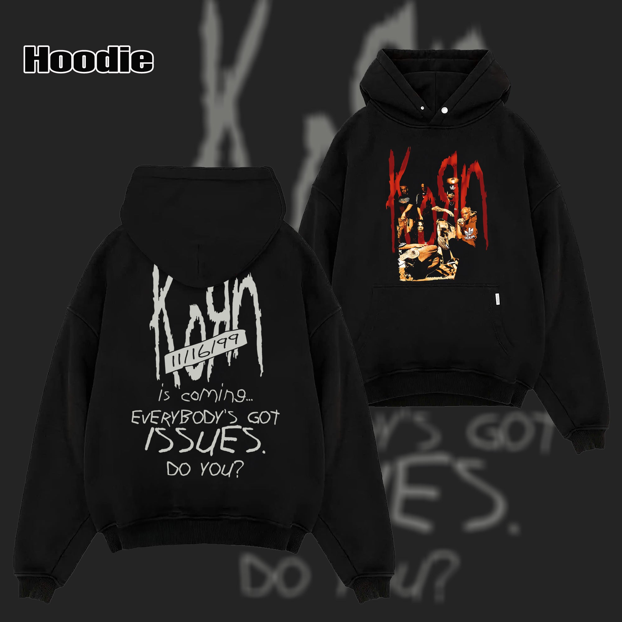 Vintage 90s vintage Korn band Hoodie