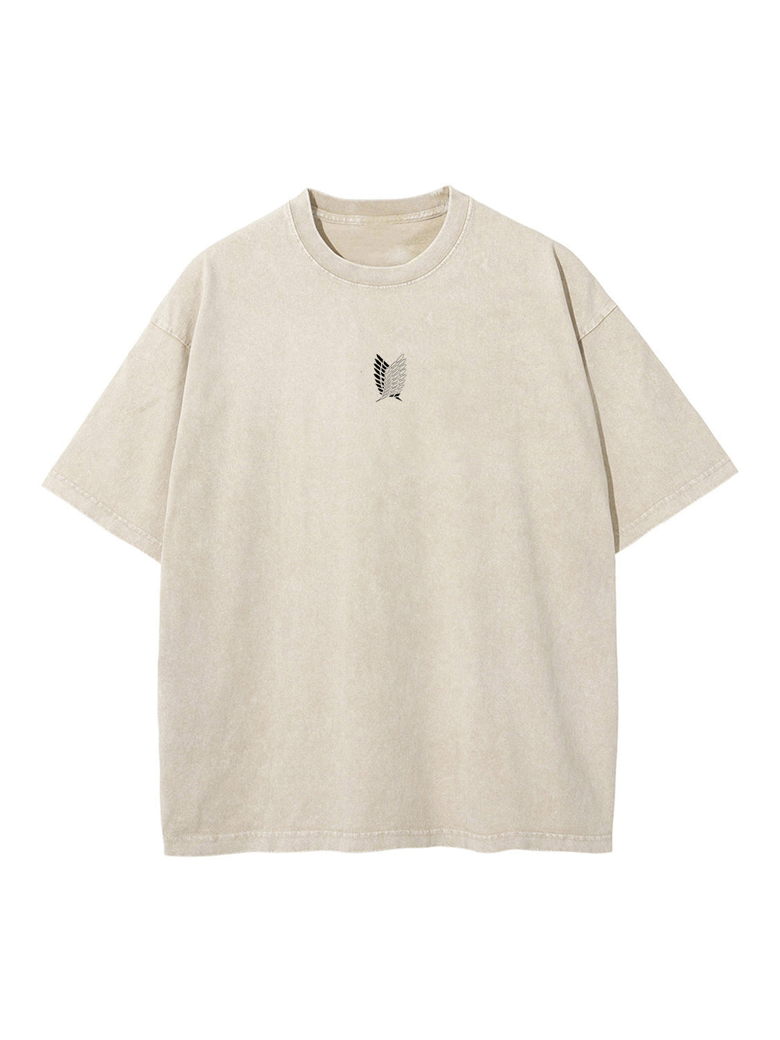 Attack On Titan Wall Breach Vintage Washed T-Shirt