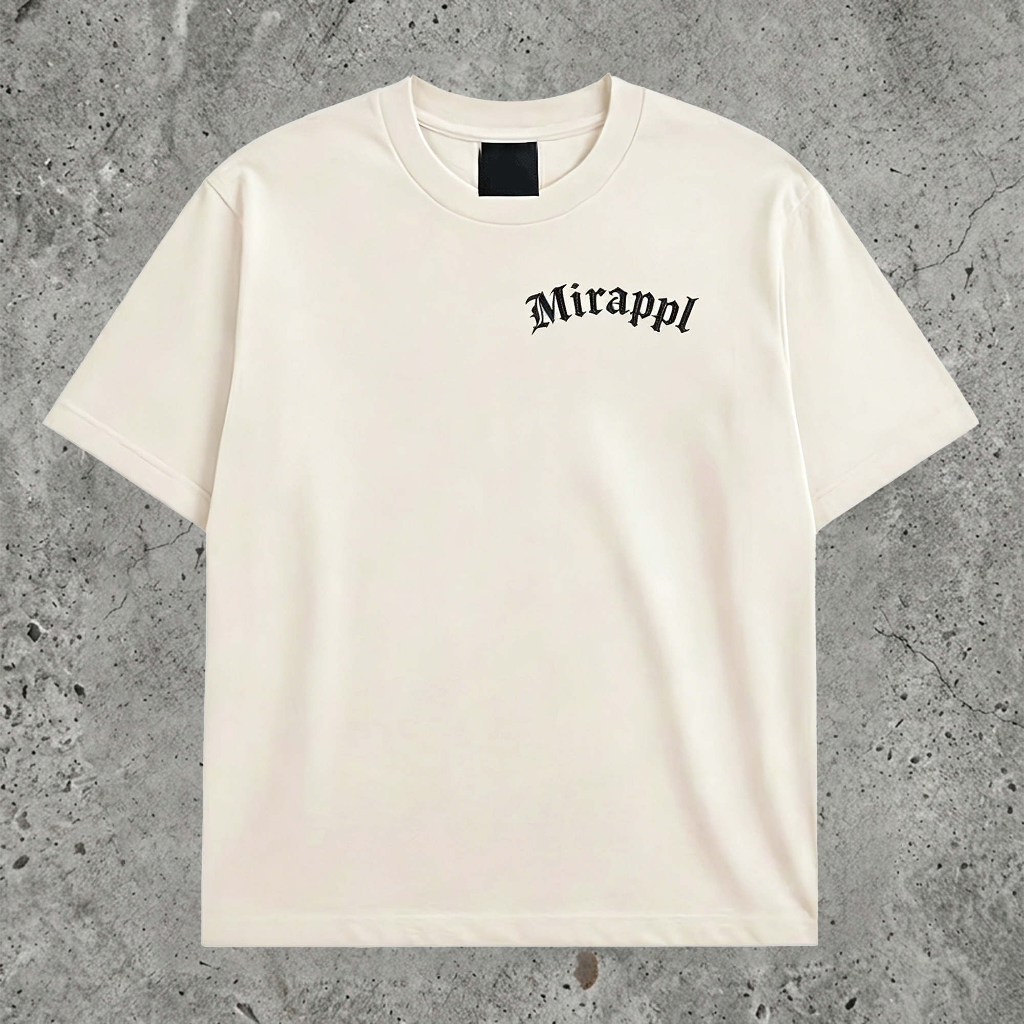 Brutal Strength Fighter Manga Back Print Pure Cotton Washed Oversized Tee