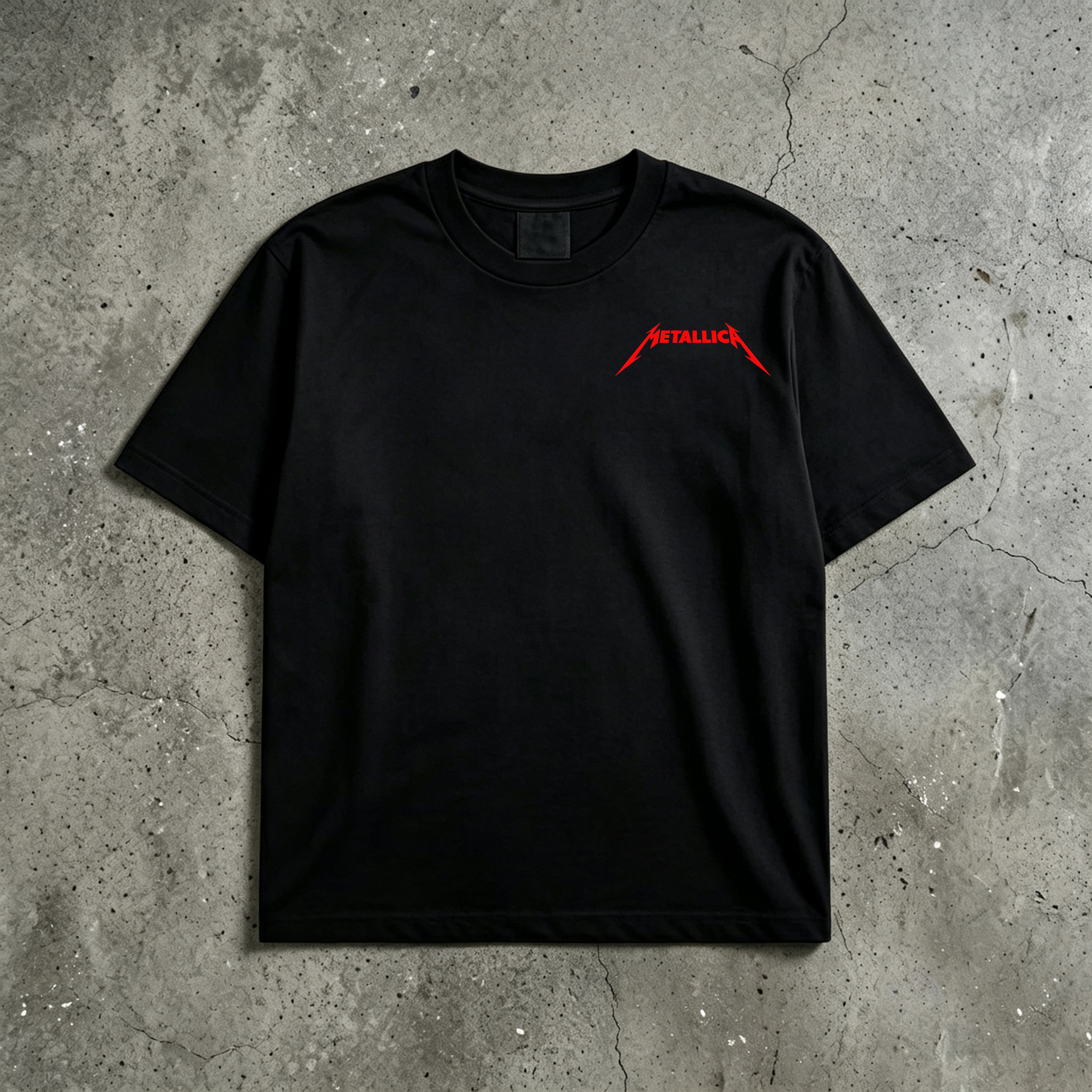 Metallica And Justice For All Red Lady Justice Tee
