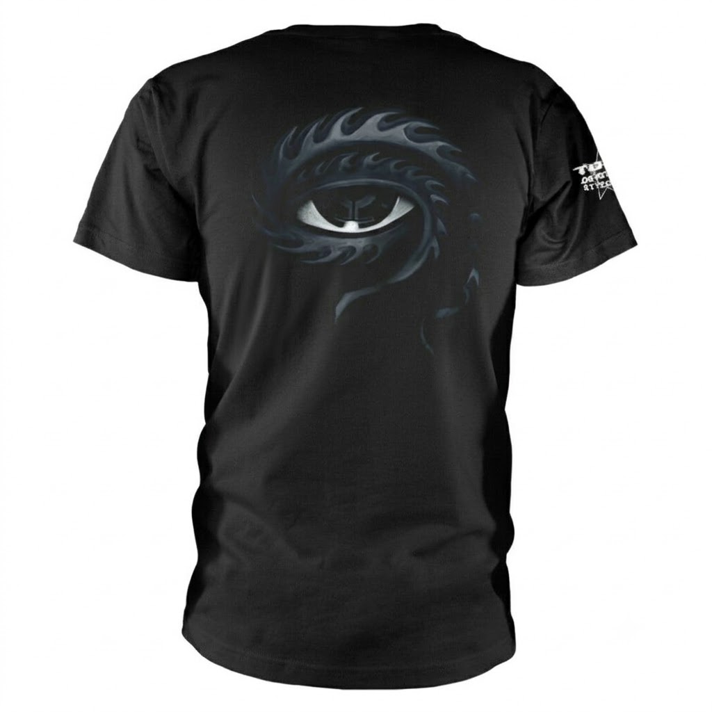 Vintage Swirl All Seeing Eye Oversized Rock Tee