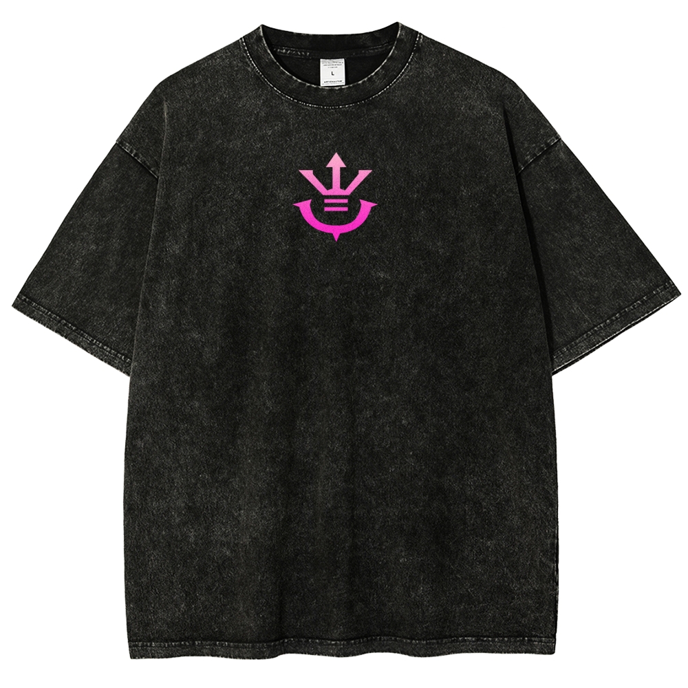 DBZ Goku Black Rosé Streetwear Oversized Distressed T‑Shirt