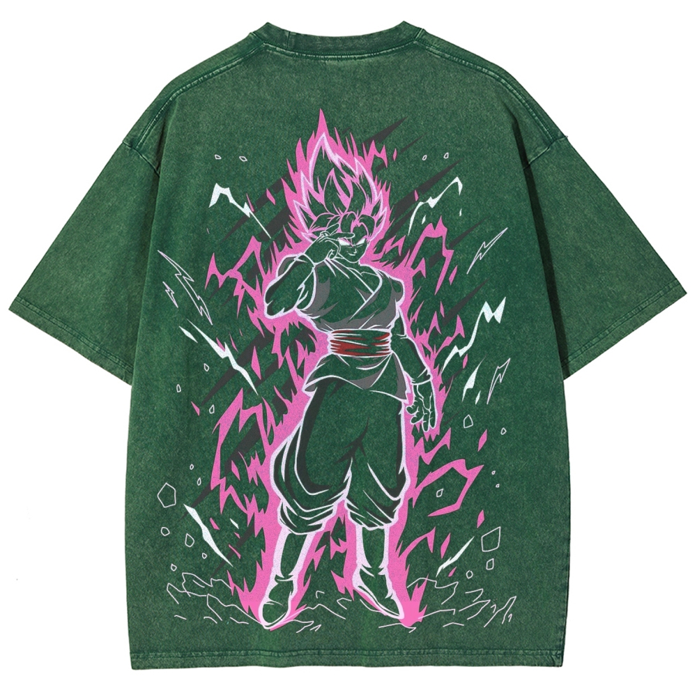 Goku Black Rosé DBZ Back Print Vintage Tee