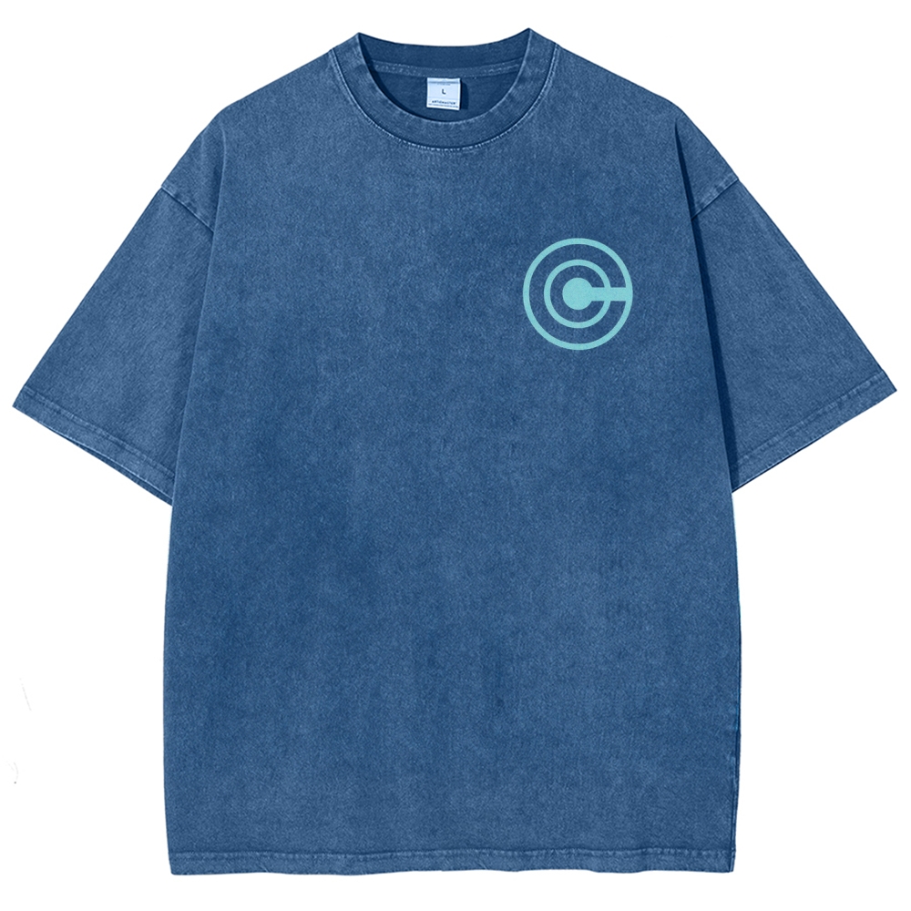  DBZ Trunks Streetwear Distressed Front & Back T-Shirt