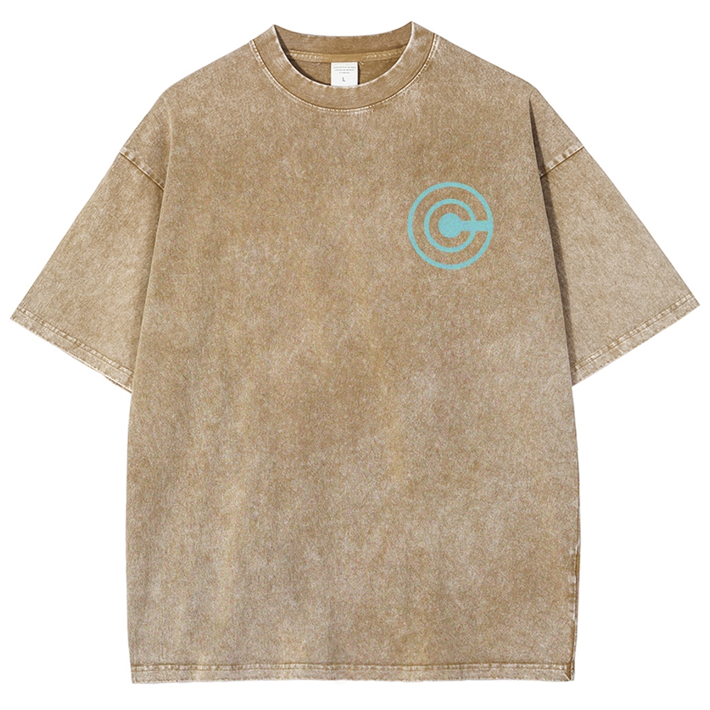  DBZ Trunks Streetwear Distressed Front & Back T-Shirt