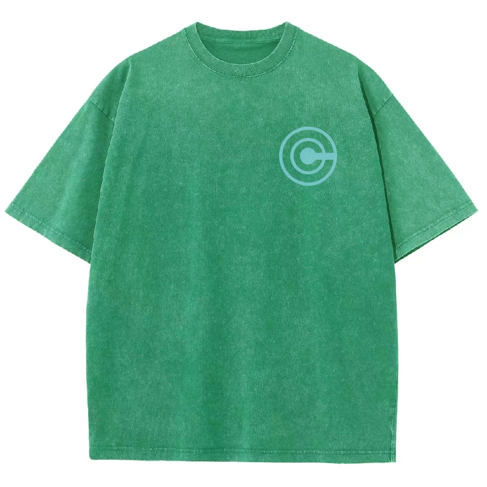  DBZ Trunks Streetwear Distressed Front & Back T-Shirt