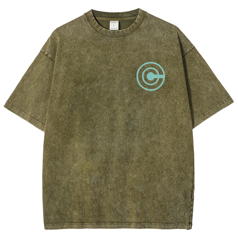  DBZ Trunks Streetwear Distressed Front & Back T-Shirt