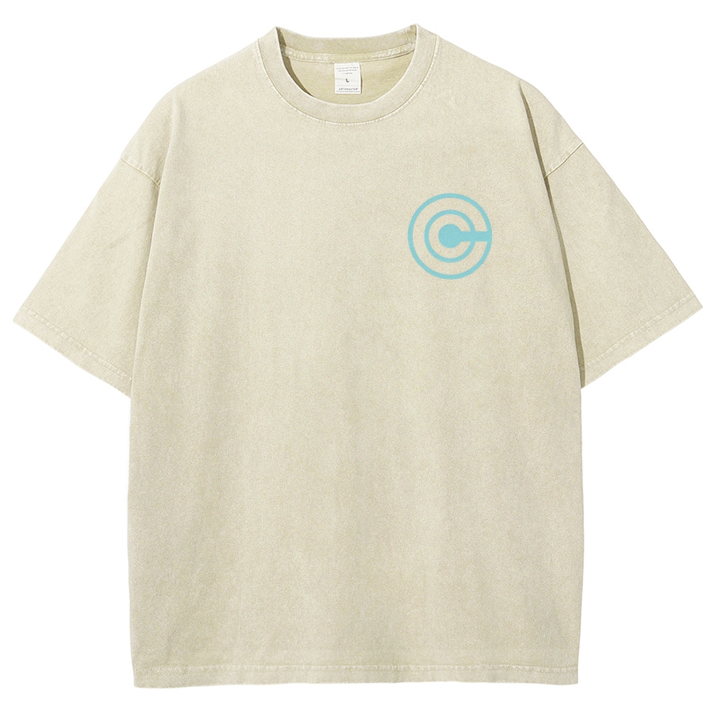  DBZ Trunks Streetwear Distressed Front & Back T-Shirt