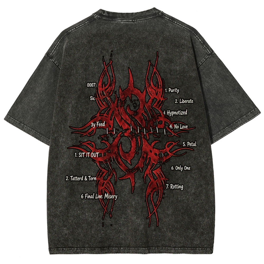Slipknot Printed Men's Washed Tee