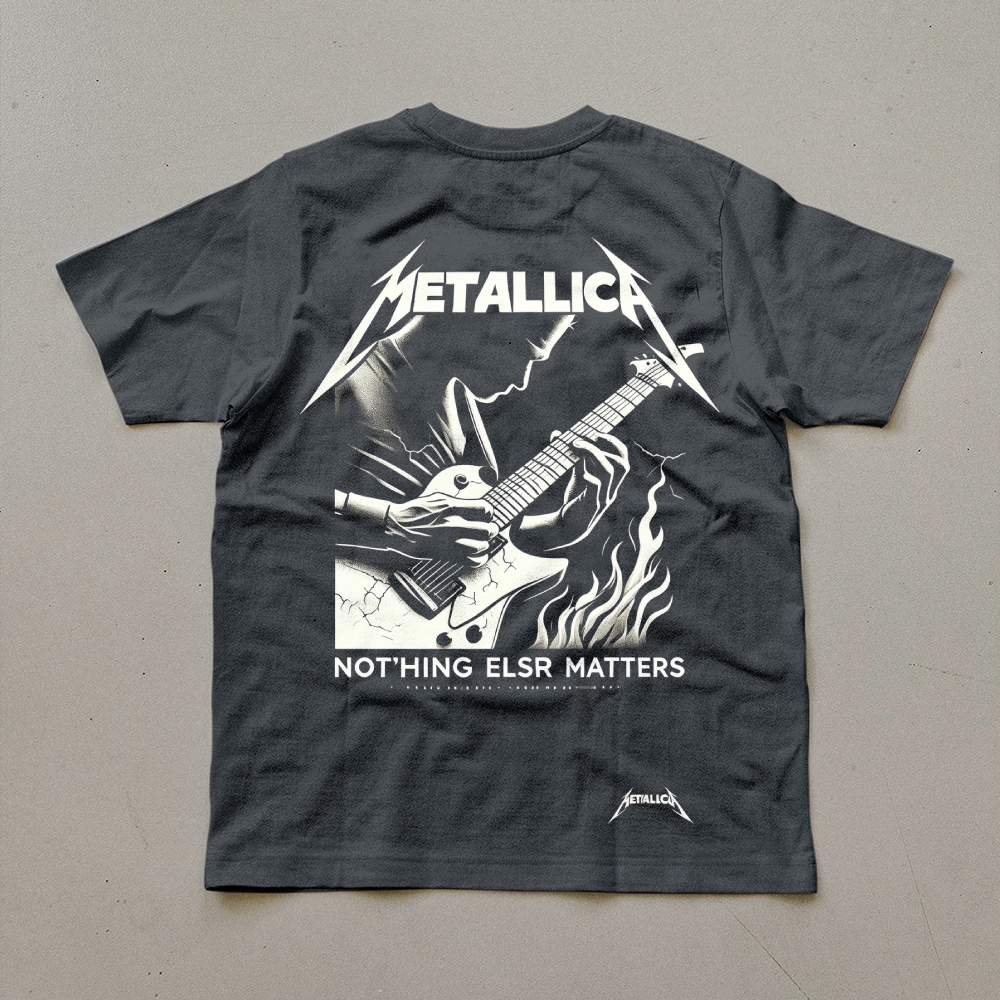 Metallica Nothing Else Matters Guitar Vintage Tee