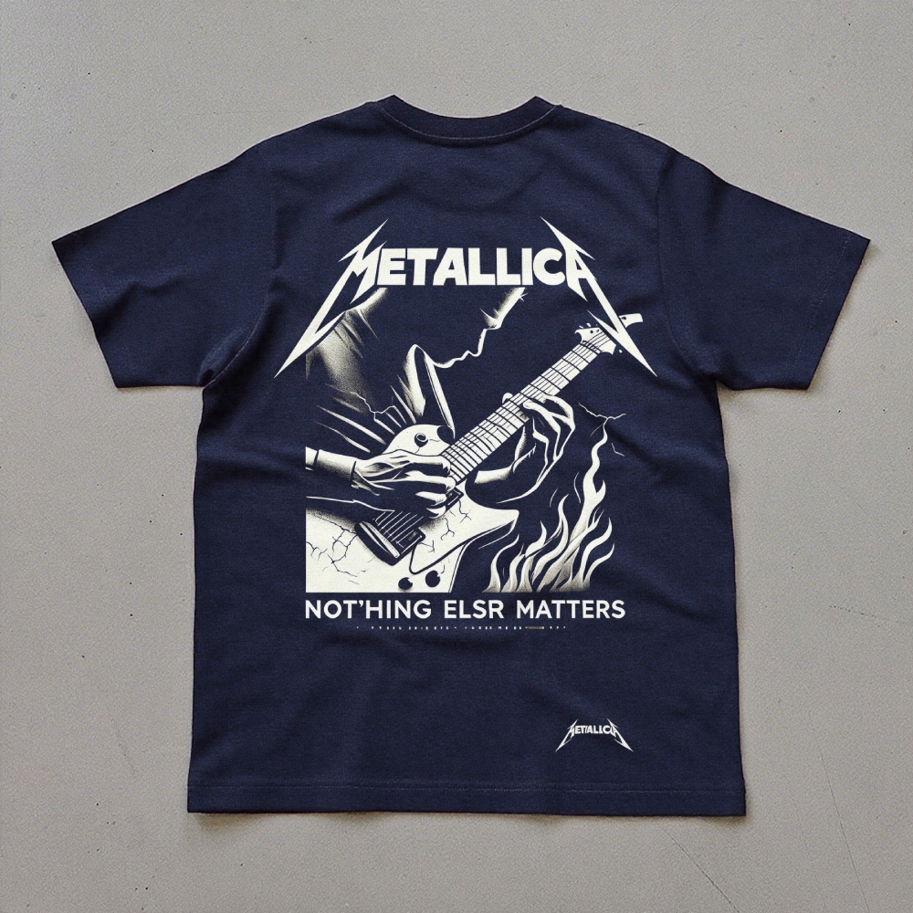 Metallica Nothing Else Matters Guitar Vintage Tee