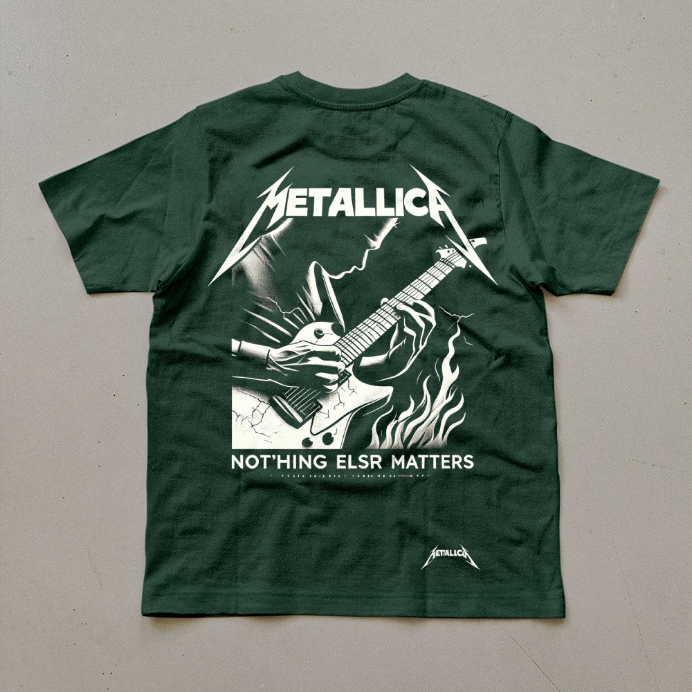Metallica Nothing Else Matters Guitar Vintage Tee