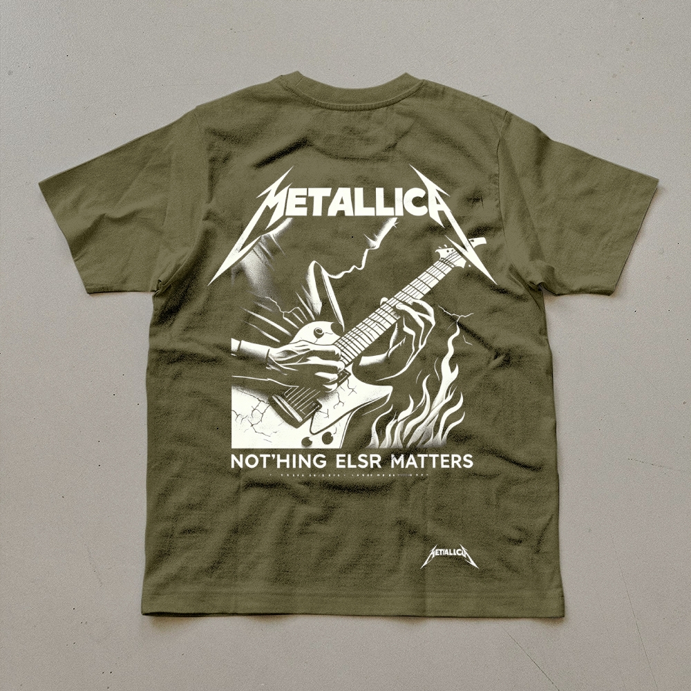 Metallica Nothing Else Matters Guitar Vintage Tee