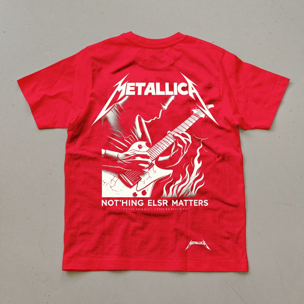 Metallica Nothing Else Matters Guitar Vintage Tee