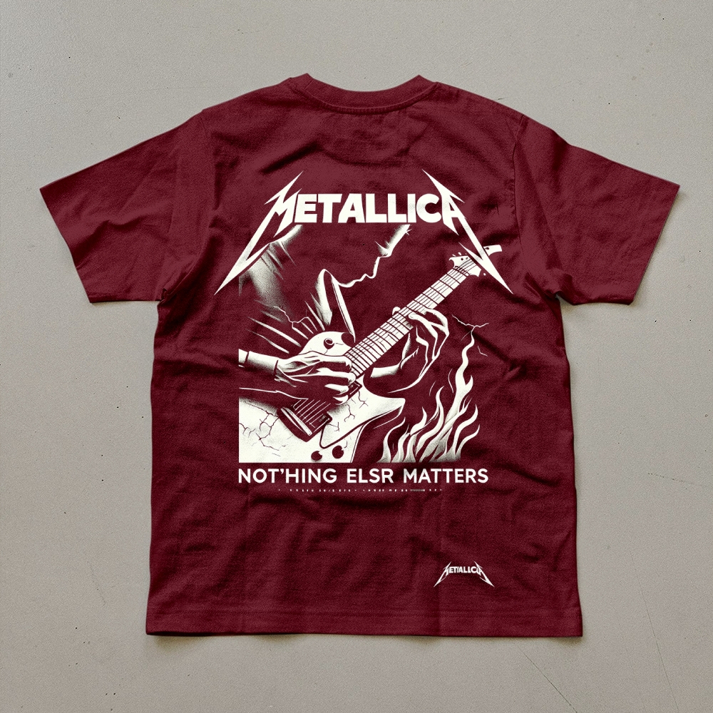 Metallica Nothing Else Matters Guitar Vintage Tee