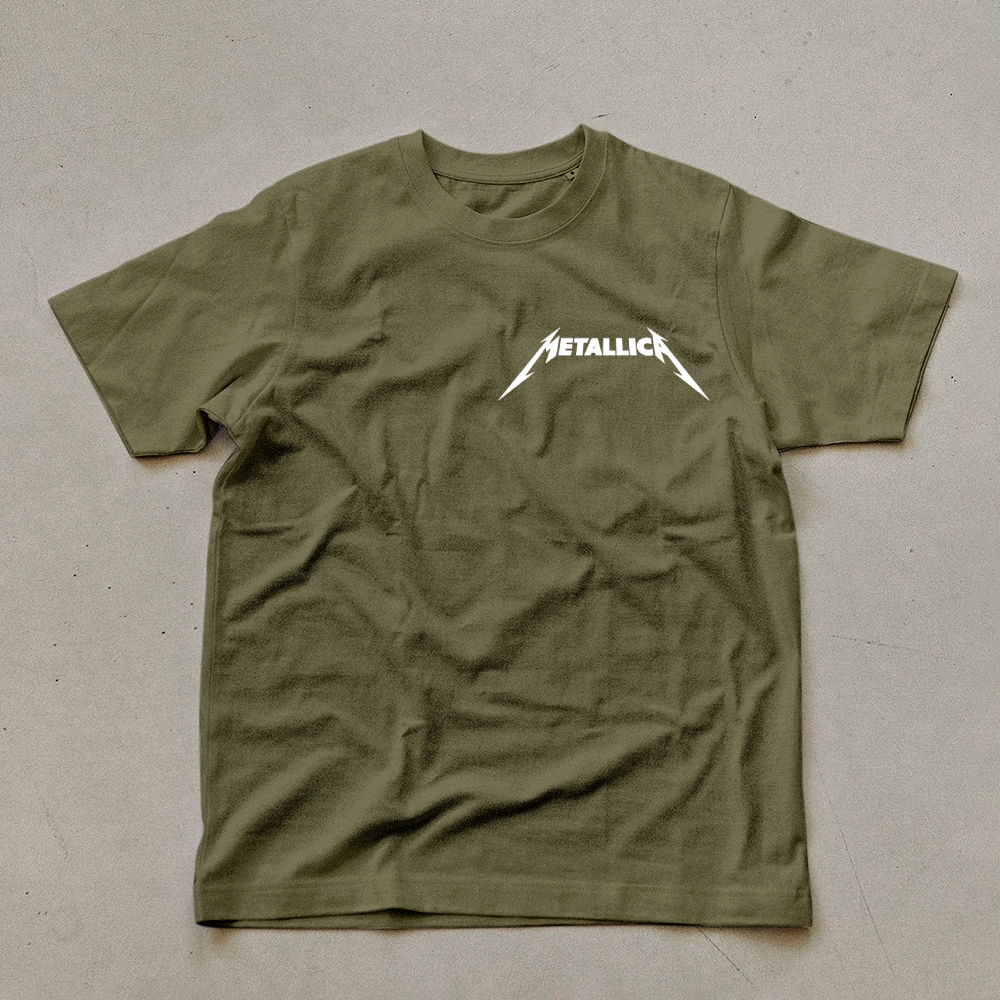 Metallica Time Marches On Bell Skull Tee