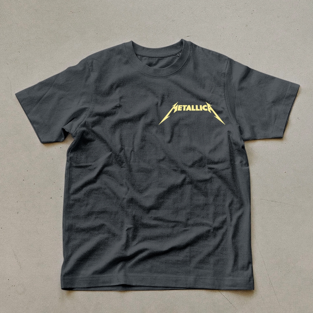 Metallica And Justice For All Golden Lady Justice Tee