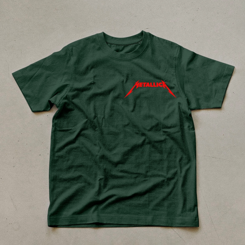 Metallica And Justice For All Red Lady Justice Tee