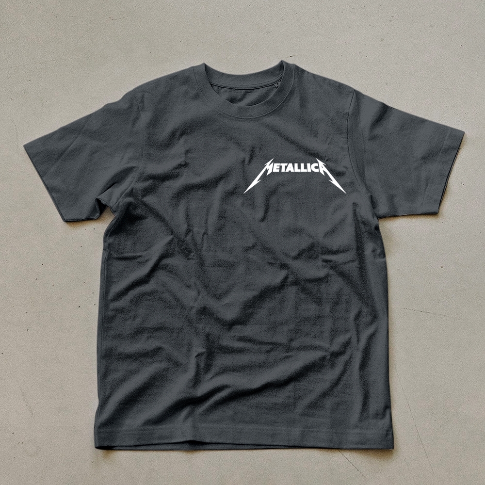 Metallica White Explorer Guitar Graphic Tee